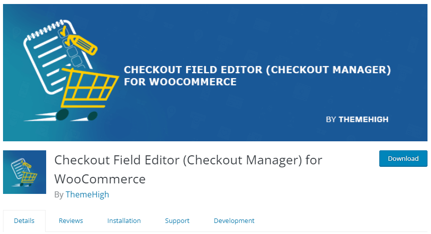 Checkout Field Editor (Checkout Manager) for WooCommerce 