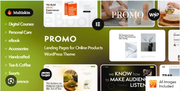 Promo - Landing Pages for Online Products WordPress Theme