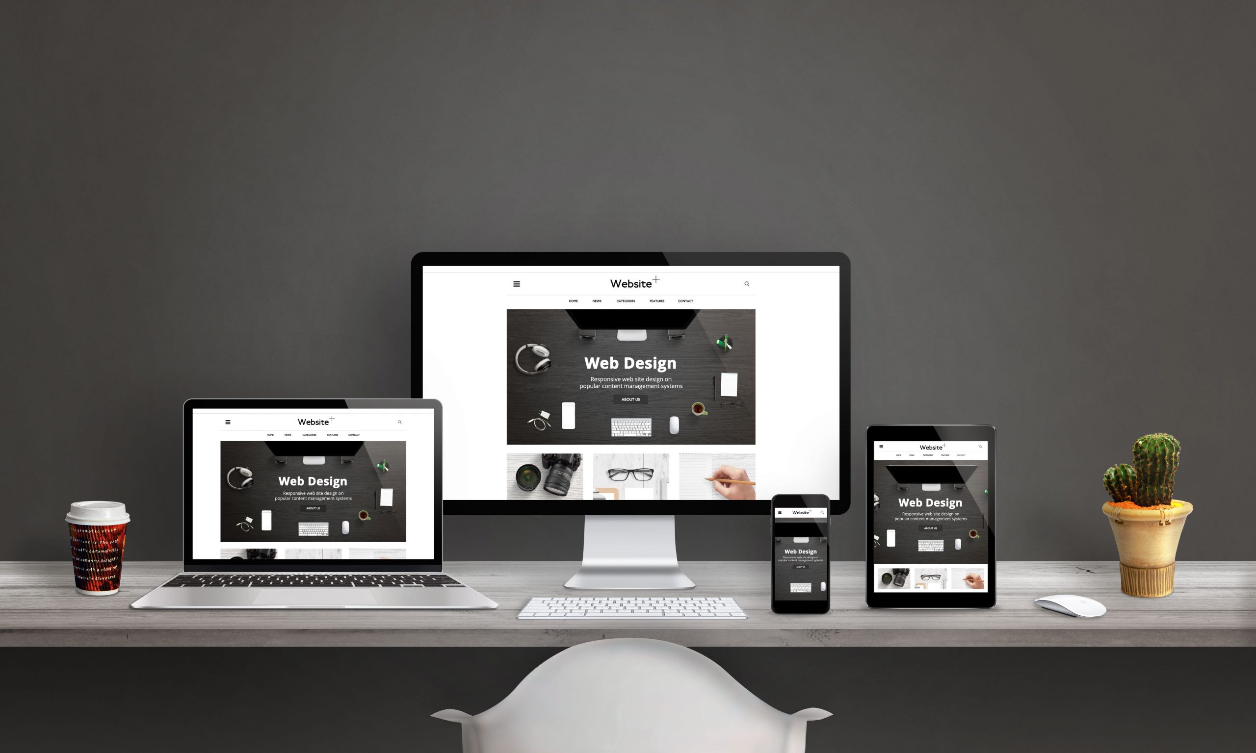 thiết kế quản trị website