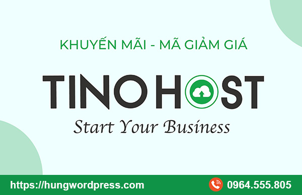 Mã giảm giá TinoHost mới nhất 2025 – Giảm đến 40%