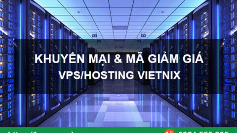 Tổng Hợp Mã Giảm giá Vietnix Hosting – Ưu Đãi Cực Khủng