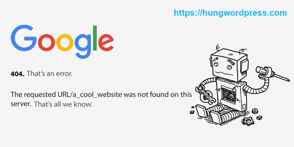 Lỗi 404 Not Found