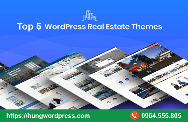 Top theme WordPress cho công ty bất động sản